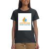 Gildan 100% Cotton Ladies T-Shirt Thumbnail