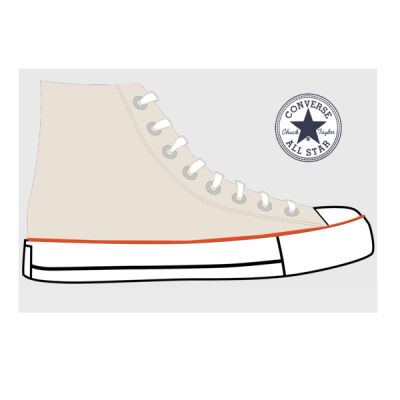 Custom Converse with 2024 Outlaw Logo Thumbnail