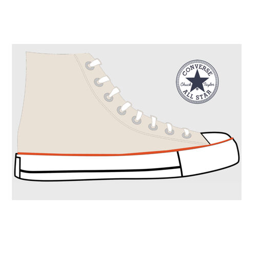Custom Converse with 2024 Outlaw Logo Thumbnail