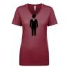 Next Level Apparel 1540 - Ladies' Ideal V-Neck Thumbnail
