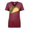 Next Level Apparel 1540 - Ladies' Ideal V-Neck Thumbnail