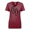 Next Level Apparel 1540 - Ladies' Ideal V-Neck Thumbnail