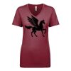 Next Level Apparel 1540 - Ladies' Ideal V-Neck Thumbnail