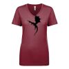 Next Level Apparel 1540 - Ladies' Ideal V-Neck Thumbnail