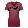 Next Level Apparel 1540 - Ladies' Ideal V-Neck Thumbnail