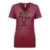 Next Level Apparel 1540 - Ladies' Ideal V-Neck Thumbnail