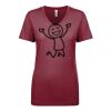 Next Level Apparel 1540 - Ladies' Ideal V-Neck Thumbnail