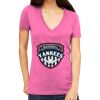 Tultex 214 - Ladies' Slim Fit Fine Jersey V-Neck Thumbnail