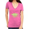 Tultex 214 - Ladies' Slim Fit Fine Jersey V-Neck Thumbnail