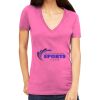 Tultex 214 - Ladies' Slim Fit Fine Jersey V-Neck Thumbnail