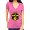 Tultex 214 - Ladies' Slim Fit Fine Jersey V-Neck Thumbnail