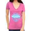 Tultex 214 - Ladies' Slim Fit Fine Jersey V-Neck Thumbnail