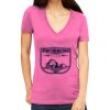 Tultex 214 - Ladies' Slim Fit Fine Jersey V-Neck Thumbnail