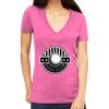 Tultex 214 - Ladies' Slim Fit Fine Jersey V-Neck Thumbnail