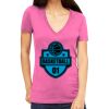 Tultex 214 - Ladies' Slim Fit Fine Jersey V-Neck Thumbnail