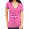 Tultex 214 - Ladies' Slim Fit Fine Jersey V-Neck Thumbnail