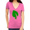 Tultex 214 - Ladies' Slim Fit Fine Jersey V-Neck Thumbnail