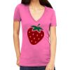 Tultex 214 - Ladies' Slim Fit Fine Jersey V-Neck Thumbnail
