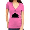 Tultex 214 - Ladies' Slim Fit Fine Jersey V-Neck Thumbnail