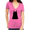Tultex 214 - Ladies' Slim Fit Fine Jersey V-Neck Thumbnail