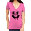 Tultex 214 - Ladies' Slim Fit Fine Jersey V-Neck Thumbnail