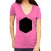 Tultex 214 - Ladies' Slim Fit Fine Jersey V-Neck Thumbnail