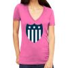 Tultex 214 - Ladies' Slim Fit Fine Jersey V-Neck Thumbnail