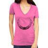 Tultex 214 - Ladies' Slim Fit Fine Jersey V-Neck Thumbnail