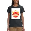 Gildan 100% Cotton Ladies T-Shirt Thumbnail
