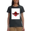 Gildan 100% Cotton Ladies T-Shirt Thumbnail