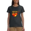Gildan 100% Cotton Ladies T-Shirt Thumbnail